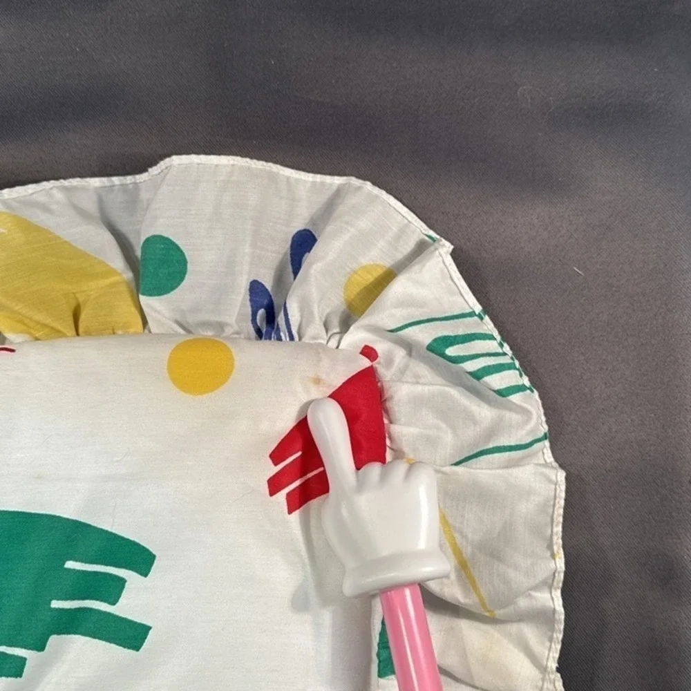 Vintage Balloon Quilt Comforter Nursery Primary Colors 1990's - Y2K